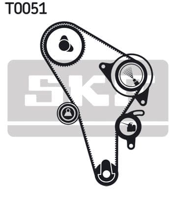 Timing belt set