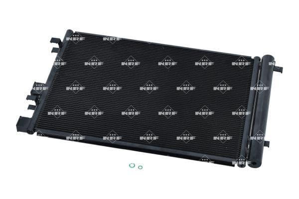 A/C condensator (met droger) past: HYUNDAI I20 I 1.2-1.6 09.08-12.15