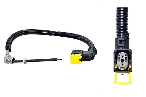 Uitlaatgastemperatuursensor (2PIN) past: MERCEDES ACTROS MP4 / MP5 07.11-