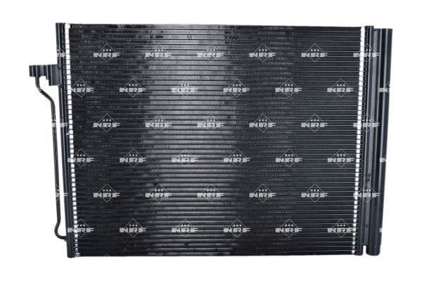 A/C condensator (met droger) past: BMW 5 (F10), 5 (F11), 5 GRAN TURISMO (F07), 6 (F12), 6 (F13), 6 GRAN COUPE (F06), 7 (F01, F02, F03, F04)  ROLLS-ROYCE DAWN, GHOST I, WRAITH 2.5-6.6 06.09-