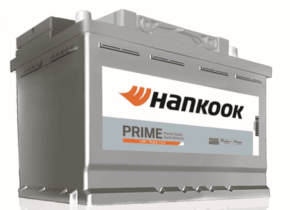 Batterij HANKOOK 12V 100Ah/830A (R+ standaard terminal) 354x174x190 B13 - montageflens 10,5 mm (beginnen)