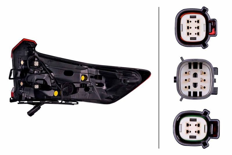 Achterlicht Links (extern, LED, achteruitrijlicht) past: VOLVO C40 10.21-