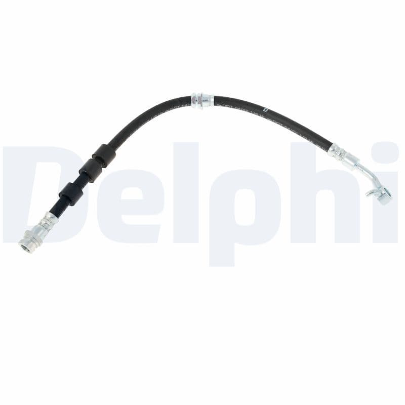 Remleiding/slang Voor Links (lengte 447mm, M10/Banjo) past: MAZDA CX-3 1.5D/1.8D/2.0 02.15-