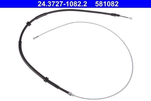 Handremkabel Achter Links/Rechts (2015mm) past: MERCEDES CITAN MIXTO (DOUBLE CABIN), CITAN (MPV), CITAN/MINIVAN (W415)  RENAULT KANGOO BE BOP, KANGOO EXPRESS, KANGOO II 1.2-Electric 02.08-