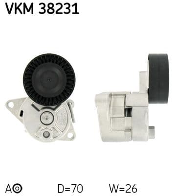 Multi-V riemspanner past: BMW 3 (E46), 5 (E39), 7 (E38), X5 (E53), Z3 (E36), Z4 (E85), Z4 (E86) 1.6-3.2 08.95-08.08