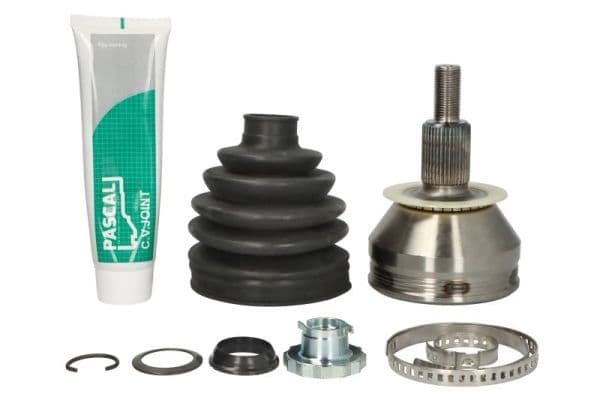 CV-gewricht buitenste Links/Rechts (36z/30z/52mm) past: SEAT CORDOBA, IBIZA III, IBIZA IV, IBIZA IV SC, IBIZA V, TOLEDO IV  SKODA FABIA II, FABIA III, KAMIQ, RAPID, ROOMSTER 1.4/1.6 05.06-