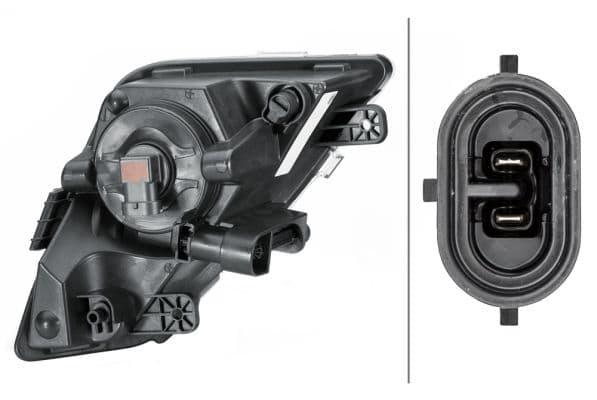 Mistlamp Voor Links (H8, met gebogen lichten) past: SEAT IBIZA V 6F 06.17-06.21