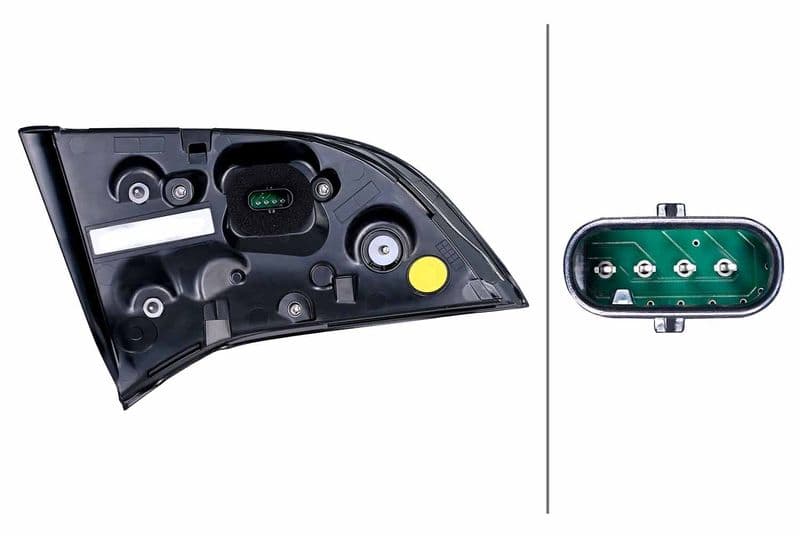 Achterlicht Rechts (binnen, LED, anti-fog licht, achteruitrijlicht) past: TESLA MODEL 3, MODEL Y 01.17-