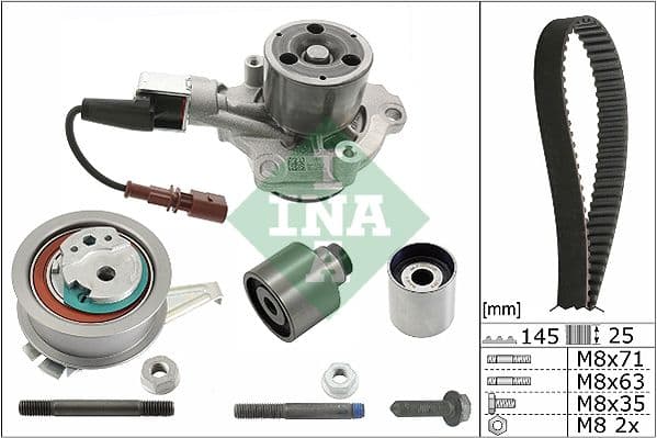 Water Pump & Timing Belt Kit