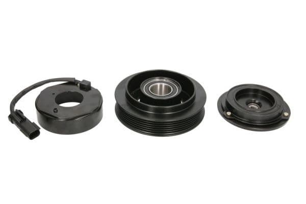 Airco compressor koppeling compleet (DENSO 10S20H 12V 6PK 130mm) past: MERCEDES V (638/2)  CHRYSLER VOYAGER IV  DODGE CARAVAN  FORD FUSION  JEEP GRAND CHEROKEE II, WRANGLER II 1.4LPG-4.0 08.96-12.12