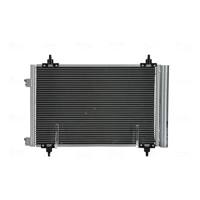 A/C condensator (met droger, (EN) additional fitting elements) past: CITROEN BERLINGO, BERLINGO MULTISPACE, C4, C4 GRAND PICASSO I, C4 I, C4 PICASSO I  PEUGEOT 307, 308 I, PARTNER 1.4-2.0D 08.00-