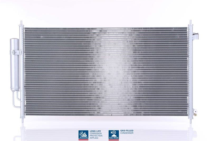 A/C condensator (met droger) past: HONDA FR-V 1.7 08.04-09.06