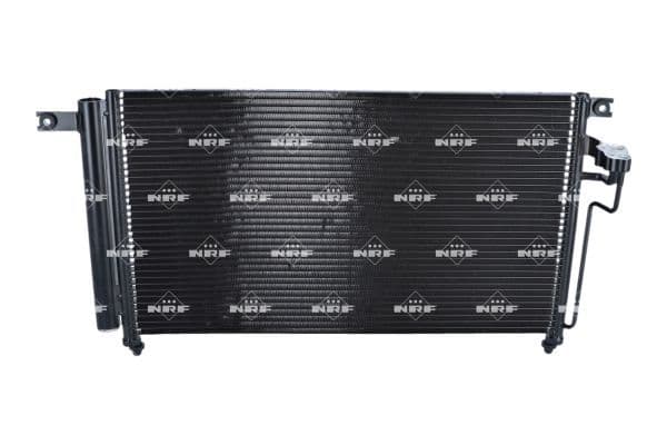 A/C condensator (met droger) past: KIA RIO II 1.4/1.6 03.05-12.11