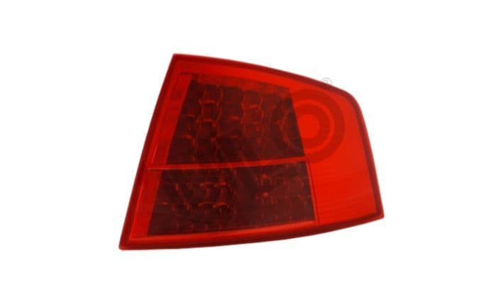 Achterlicht Rechts (extern, LED, kleur indicator geel/red, kleur van het glas red) past: AUDI A8 D3 Saloon 10.02-09.05