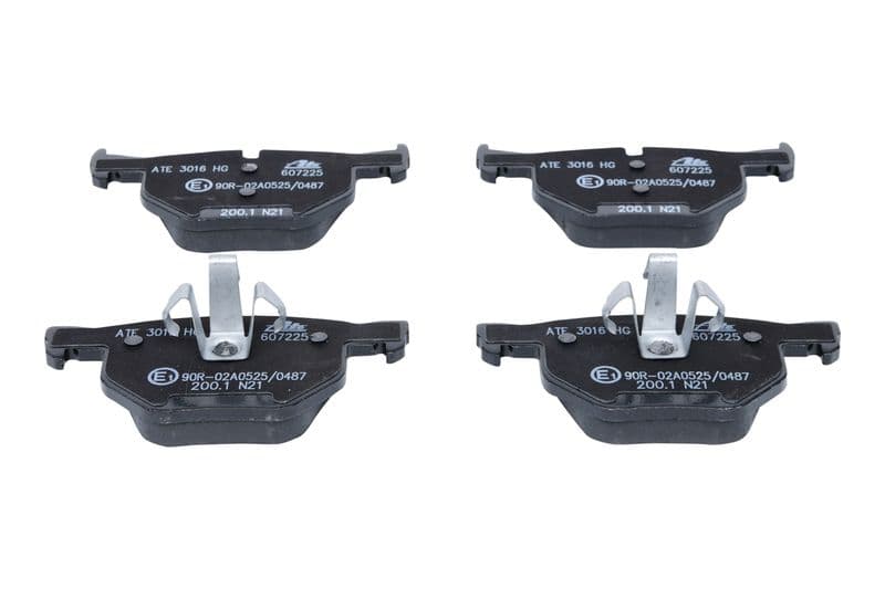 Remblokken set Achter , past: BMW 3 (E90), 3 (E91), 3 (E92), 3 (E93), X1 (E84) 2.0D-3.0D 12.04-12.13