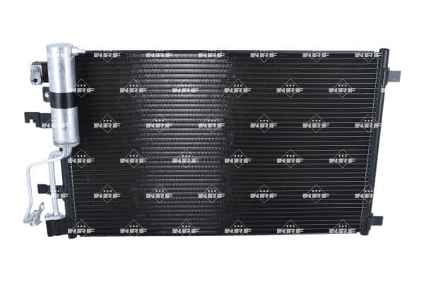 A/C condensator (met droger) past: NISSAN QASHQAI I 2.0D 02.07-12.13