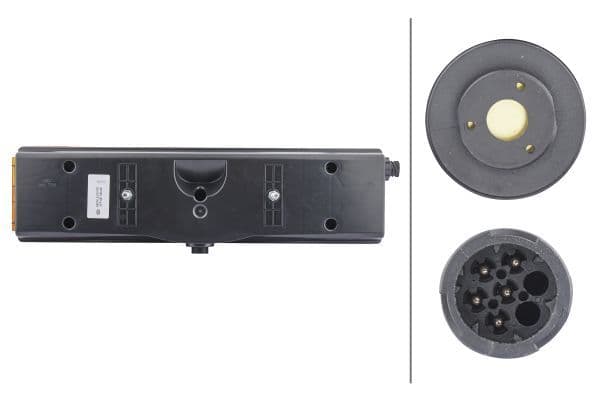 Achterlicht Rechts (P21W/R10W, 24V, met indicator, achteruitrijlicht, met stoplicht, parkeerlicht, met omkeersignaal) past: MERCEDES ACTROS, ACTROS MP2 / MP3, ATEGO, AXOR, AXOR 2, ECONIC 04.96-