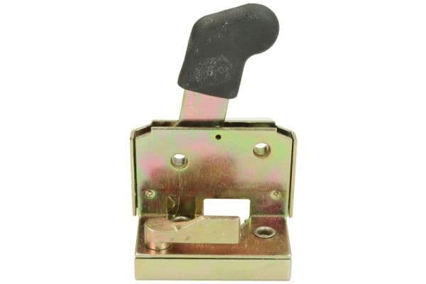 Door lock Rechts past: VALMET 6000, 6100, 6200, 6250 HI, 6300, 6350 HI, 6400, 6550 HI, 6600, 6650 HI, 6750 HI, 6800, 6800 E, 6850 HI, 6900, 8000, 8000 LS, 8050, 8050 HI, 8050 LS, 8100, 8100 E