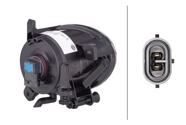 Mistlamp Voor Links (H11) past: AUDI A4 B8, A6 C6, Q5 8R  SEAT EXEO 11.07-12.16