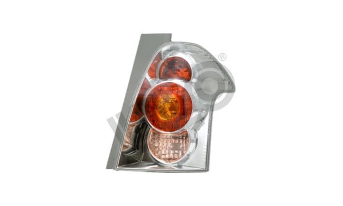 Achterlicht Rechts (kleur indicator geel, kleur van het glas red) past: TOYOTA COROLLA VERSO ZER, ZZE 04.04-03.09