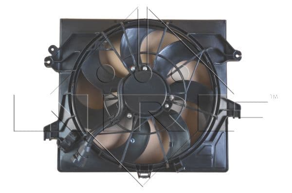 Radiatorventilator (met huisvesting) past: HYUNDAI VELOSTER 1.6 10.12-12.17