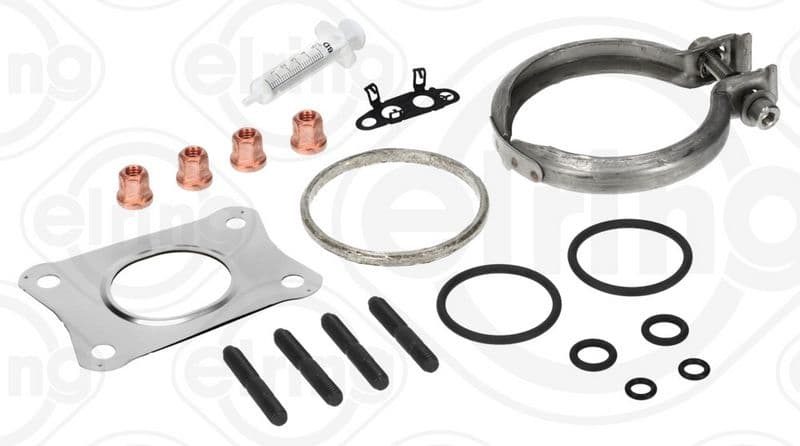 Turbocompressor montageset (met pakkingen) past: AUDI A1, A1 ALLSTREET, A1 CITY CARVER, A3, A3 ALLSTREET, Q2, Q3  CUPRA ATECA, FORMENTOR, LEON, LEON SPORTSTOURER, TERRAMAR 1.5/1.5CNG/1.5H 03.15-