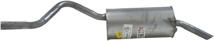 Uitlaatsysteem achterste geluiddemper past: DACIA DOKKER, LODGY 1.6/1.6LPG 04.15-