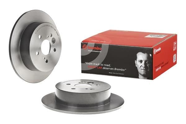 Brake disc Achter Links/Rechts past: CHERY TIGGO  TOYOTA RAV 4 II 1.6-2.4 05.00-10.16
