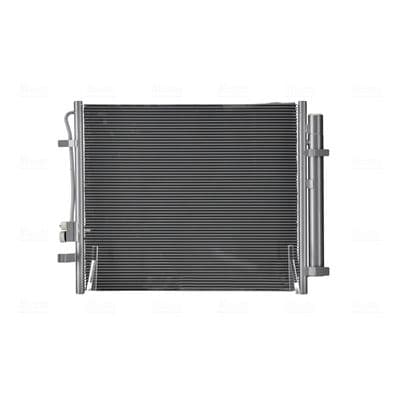 A/C condensator (met droger) past: HYUNDAI SANTA FE IV, SANTA FE V  KIA SORENTO IV 1.6H/2.2D 07.18-