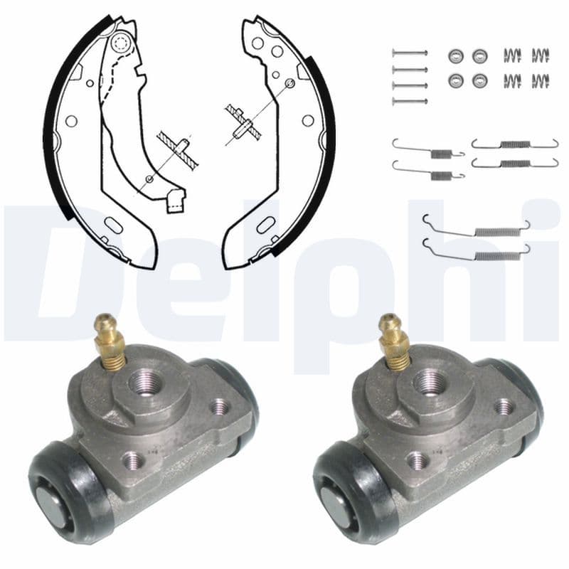 Brake shoe set