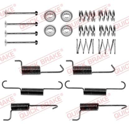 Accessory Kit, parking brake shoes