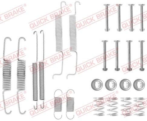 Accessory Kit, brake shoes