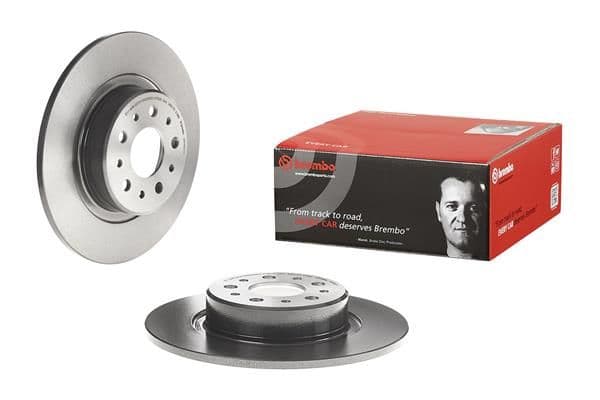 Brake disc Achter Links/Rechts past: ALFA ROMEO 147, 156, GT 1.6-3.2 02.97-09.10