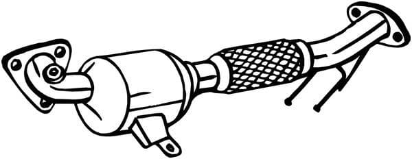 Katalysator EURO 5 past: FORD GALAXY II, GALAXY MK II, MONDEO IV, S-MAX 2.0 03.10-06.15