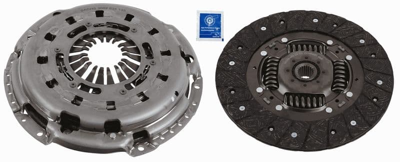 Zelfstellende koppelingskit (250mm) past: FIAT DUCATO 2.3D 07.06-