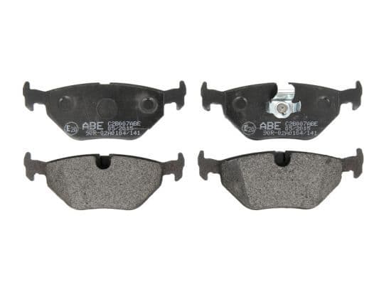 Remblokken set Achter , past: BMW 3 (E36), 5 (E39), X3 (E83) 1.8-4.4 01.94-08.10