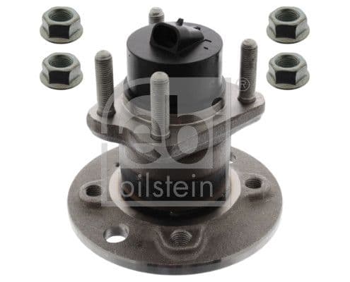 Wheel hub Achter past: OPEL ASTRA F, ASTRA F CLASSIC, ASTRA G, ASTRA G CLASSIC, ASTRA H CLASSIC, COMBO, COMBO TOUR, CORSA C, CORSA D, KADETT E, KADETT E COMBO, MERIVA A, VECTRA A 1.0-2.5 08.84-