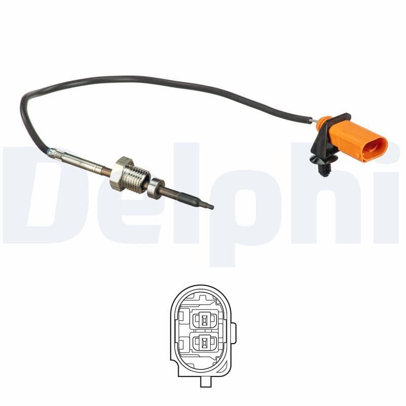 Uitlaatgastemperatuursensor (Na DPF) past: VW CRAFTER 30-35, CRAFTER 30-50 2.5D 04.06-05.13