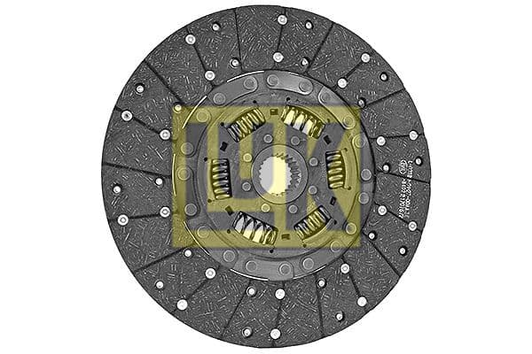 Koppelingsplaat/plaat biologisch (330mm volledig profiel) past: DEUTZ FAHR 80, 90, 75 A, 85 A, 95 A  HUERLIMANN 478 PRESTIGE, 478 T PRESTIGE, 478.4, 488 T PRESTIGE, 908, 909, 910.4