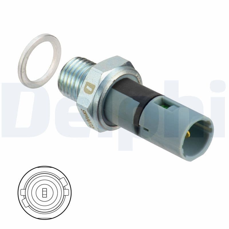 Sensor, oil pressure