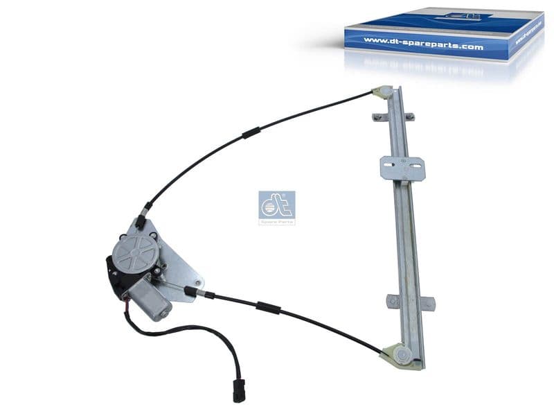 Raamregelaar Voor Links (elektrisch, met motor, aantal deuren: 2) past: DAF CF, CF 65, CF 75, CF 85 01.01-