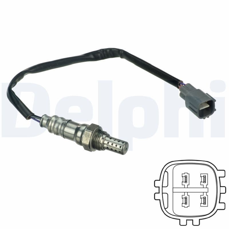 Lambda sonde (aantal draden 4, 369mm) past: LEXUS ES, GS  TOYOTA 4 RUNNER IV, AVENSIS, CAMRY, CARINA E VI, LAND CRUISER 100, LAND CRUISER PRADO, MR2 III, PICNIC, PRIUS, RAV 4 I 1.0-4.7 04.92-06.18