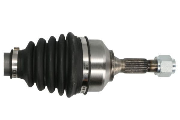 Aandrijfas Voor Links 612mm (voor voertuigen zonder ABS, nieuw) past: PEUGEOT 206, 206+ 1.1-1.4LPG 08.98-