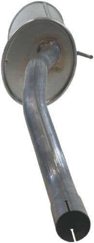 Uitlaatsysteem achterste geluiddemper past: VW TAIGO 1.0 09.21-