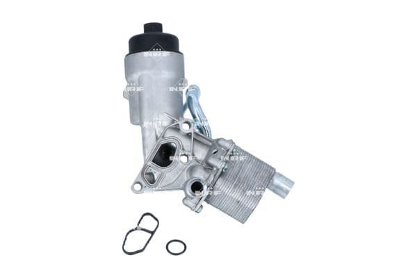 Olie radiator (110x64x110, met oliefilterbehuizing) past: CHEVROLET AVEO, CRUZE, ORLANDO, TRAX  OPEL ADAM, ASTRA J, ASTRA J GTC, CASCADA, CORSA D, CORSA E, INSIGNIA A, MERIVA B 1.4/1.4LPG