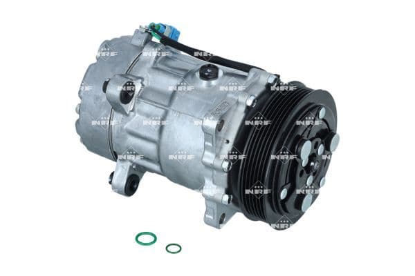 Airconditioning compressor past: VW CALIFORNIA T4 CAMPER, LT 28-35 II, LT 28-46 II, TRANSPORTER T4 2.3-2.8D 07.90-07.06