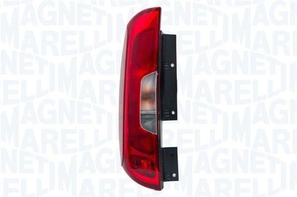 Achterlicht Rechts (P21/5W/P21W/W16W, kleur indicator oranje, kleur van het glas red, anti-fog licht, achteruitrijlicht) past: FIAT DOBLO II 2D 02.10-12.22