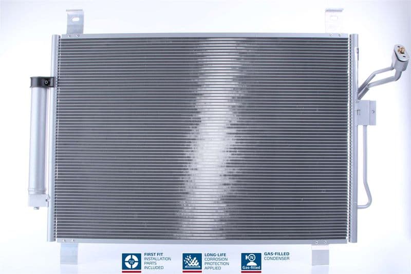 A/C condensator (met droger, (EN) additional fitting elements) past: INFINITI JX, QX60  NISSAN PATHFINDER IV 2.5H/3.5 11.12-