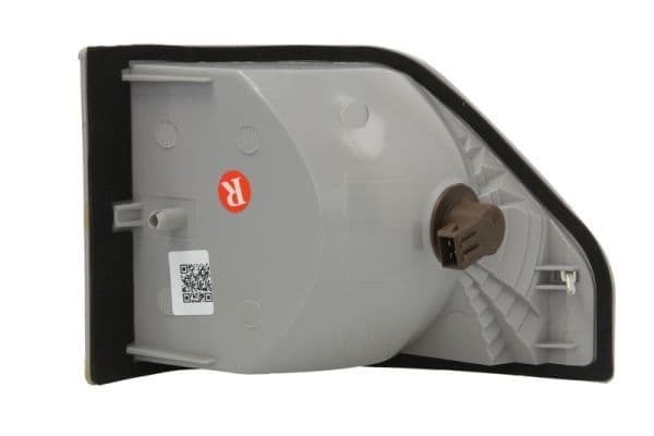 Knipperlicht voor Rechts (kleur van het glas: transparant, PY21W, met lampvoet) past: MERCEDES CITARO (O 530), TOURO (O 500) 01.96-