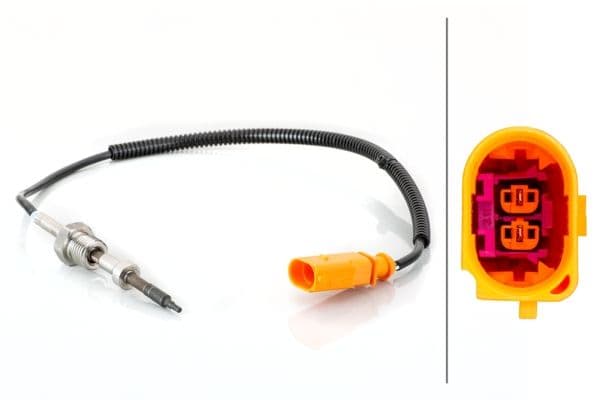 Uitlaatgastemperatuursensor (Na DPF) past: VW CRAFTER 30-35, CRAFTER 30-50 2.0D 05.11-12.16